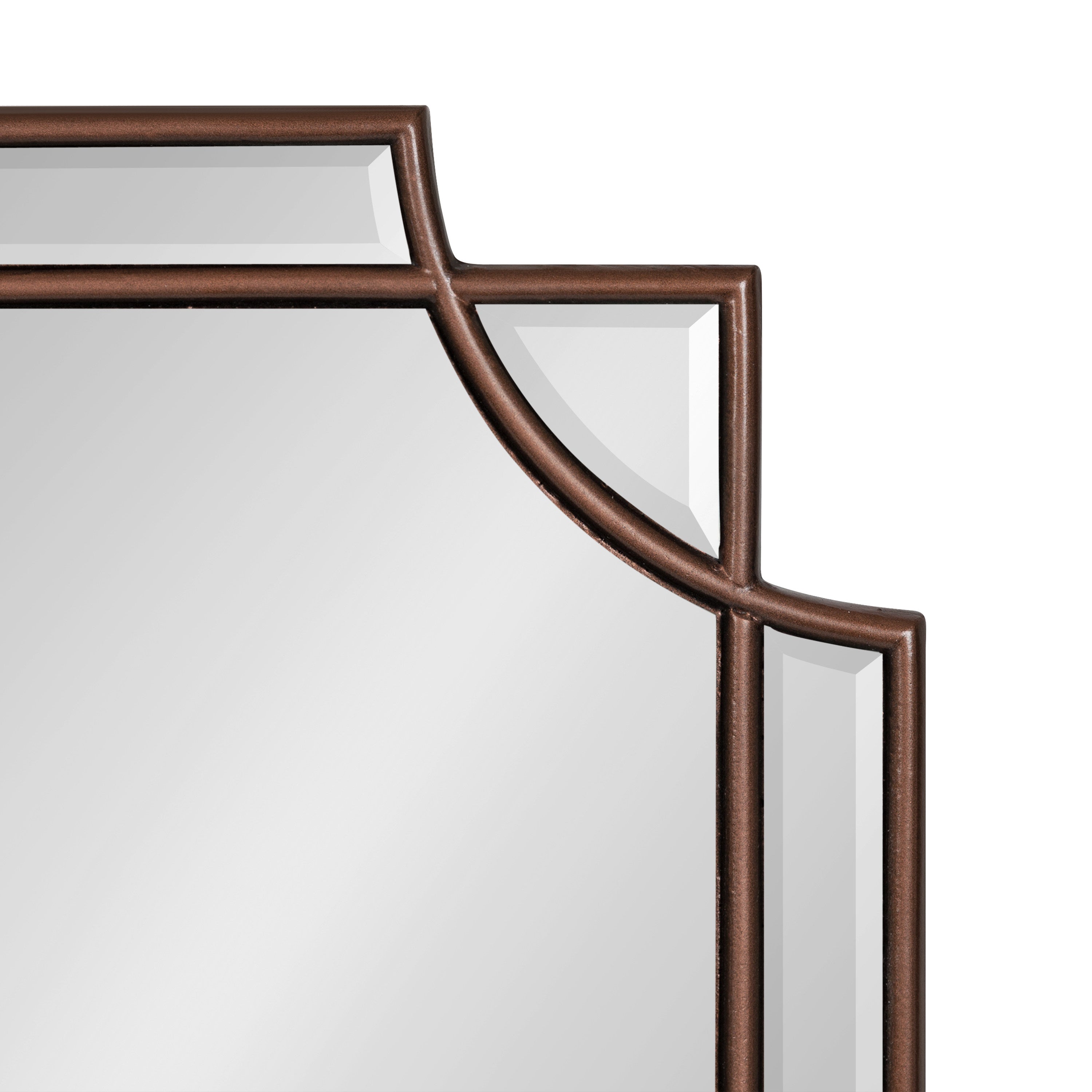 Scallop Mirror 24x36 Bronze 3