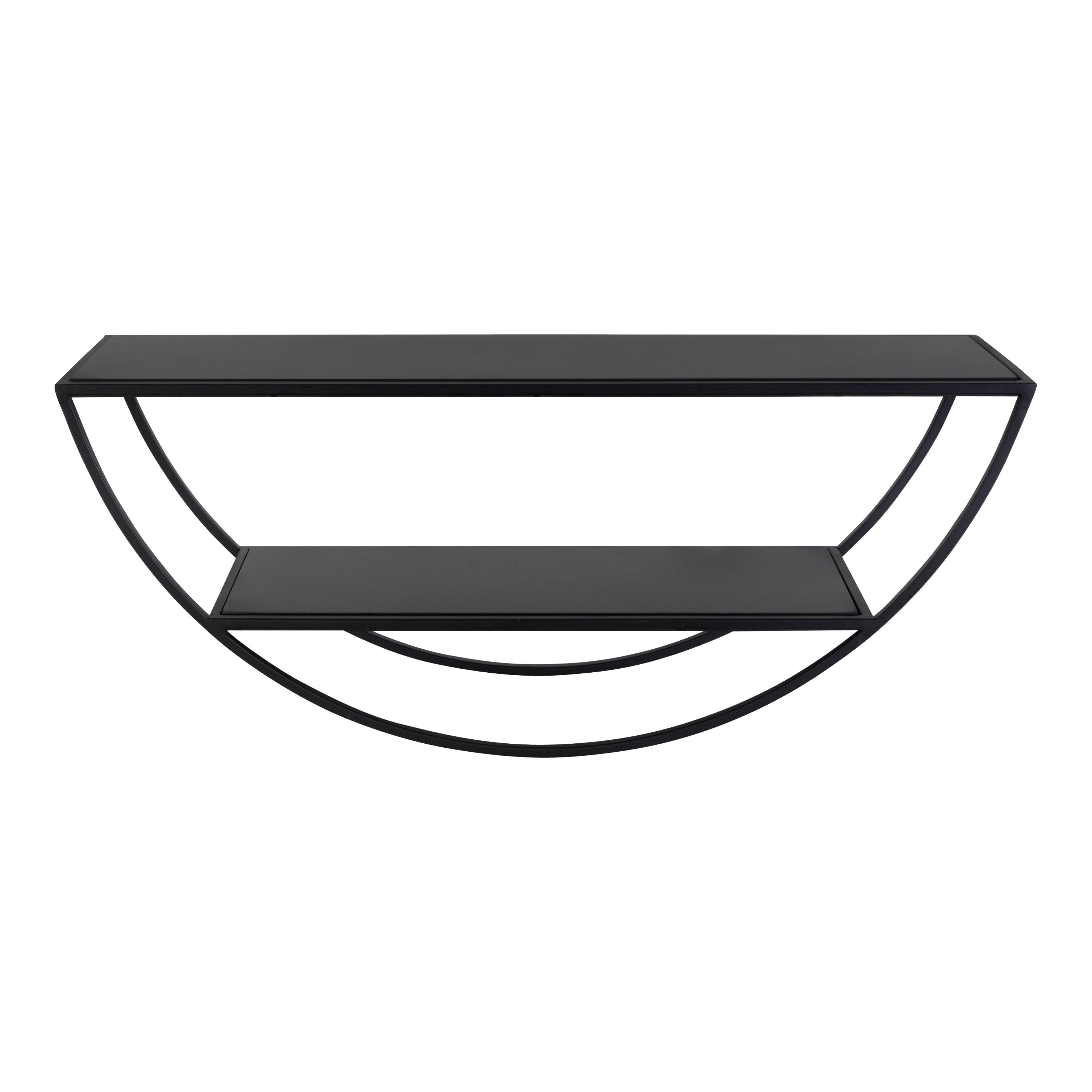 Accent Shelf Black 26x11 3