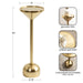 Drink Table Gold 8x8x23 2