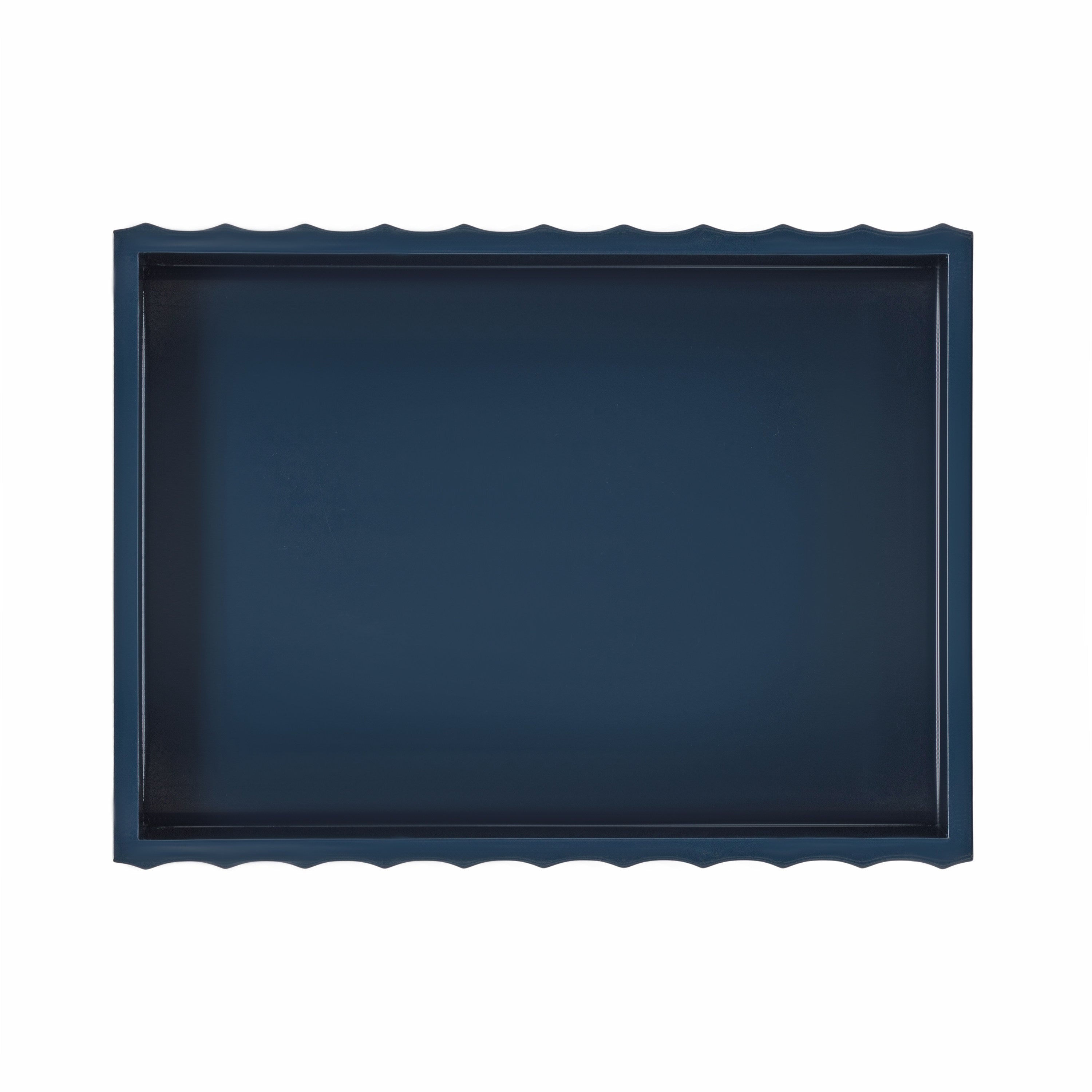 Serving Tray Navy Blue 16x12 6
