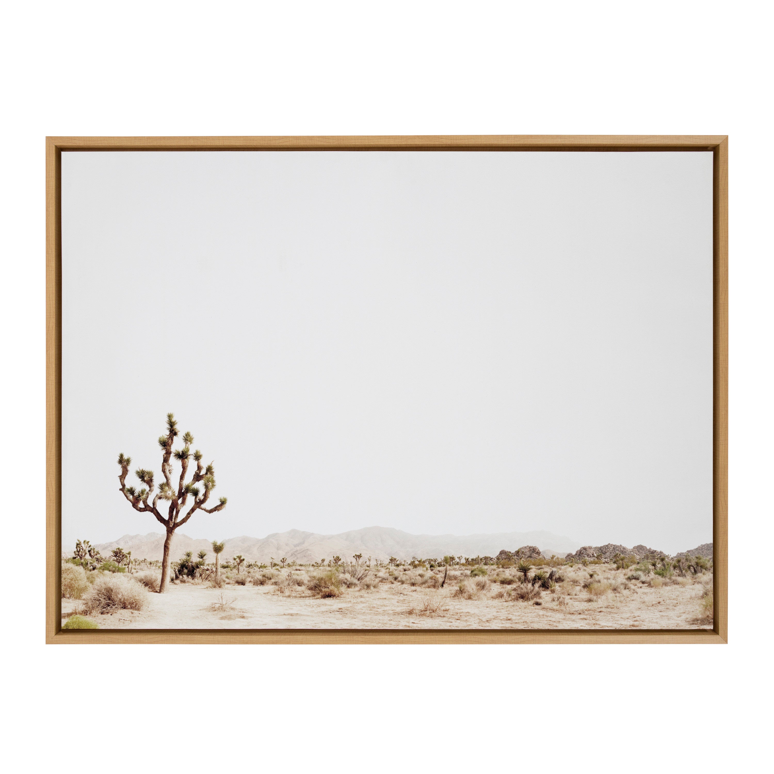 Framed Canvas Sylvie Natural 28x38 2