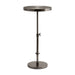 Drink Table Pewter 14x14x30 6