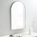 Arch Mirror Silver 24x36 6