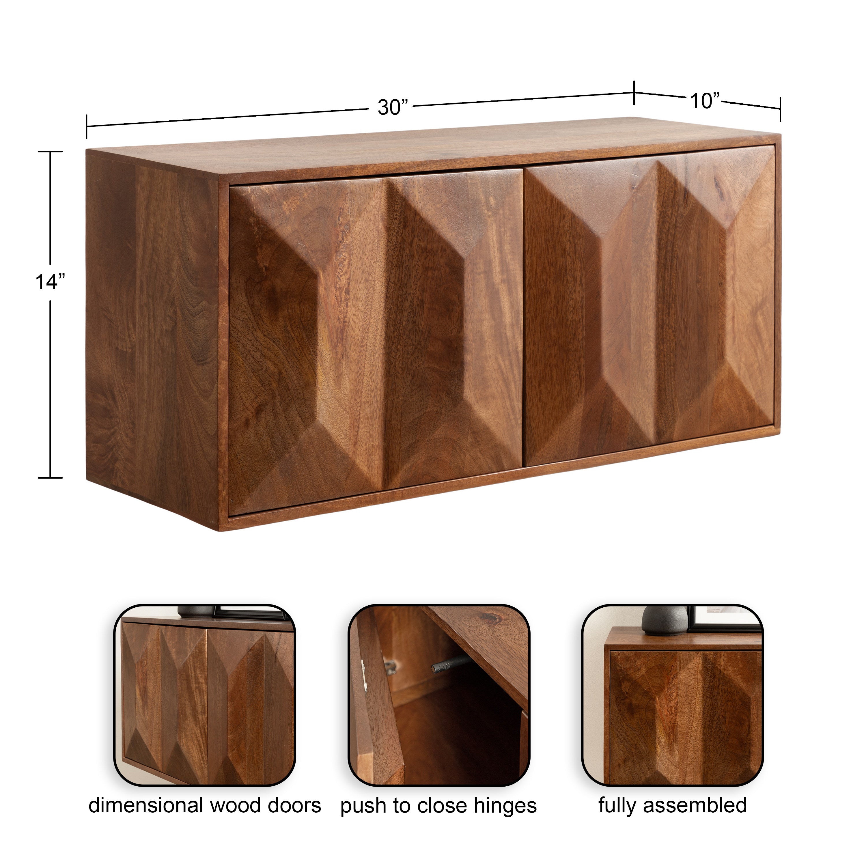 Ranier Two-Door Wall Cabinet
