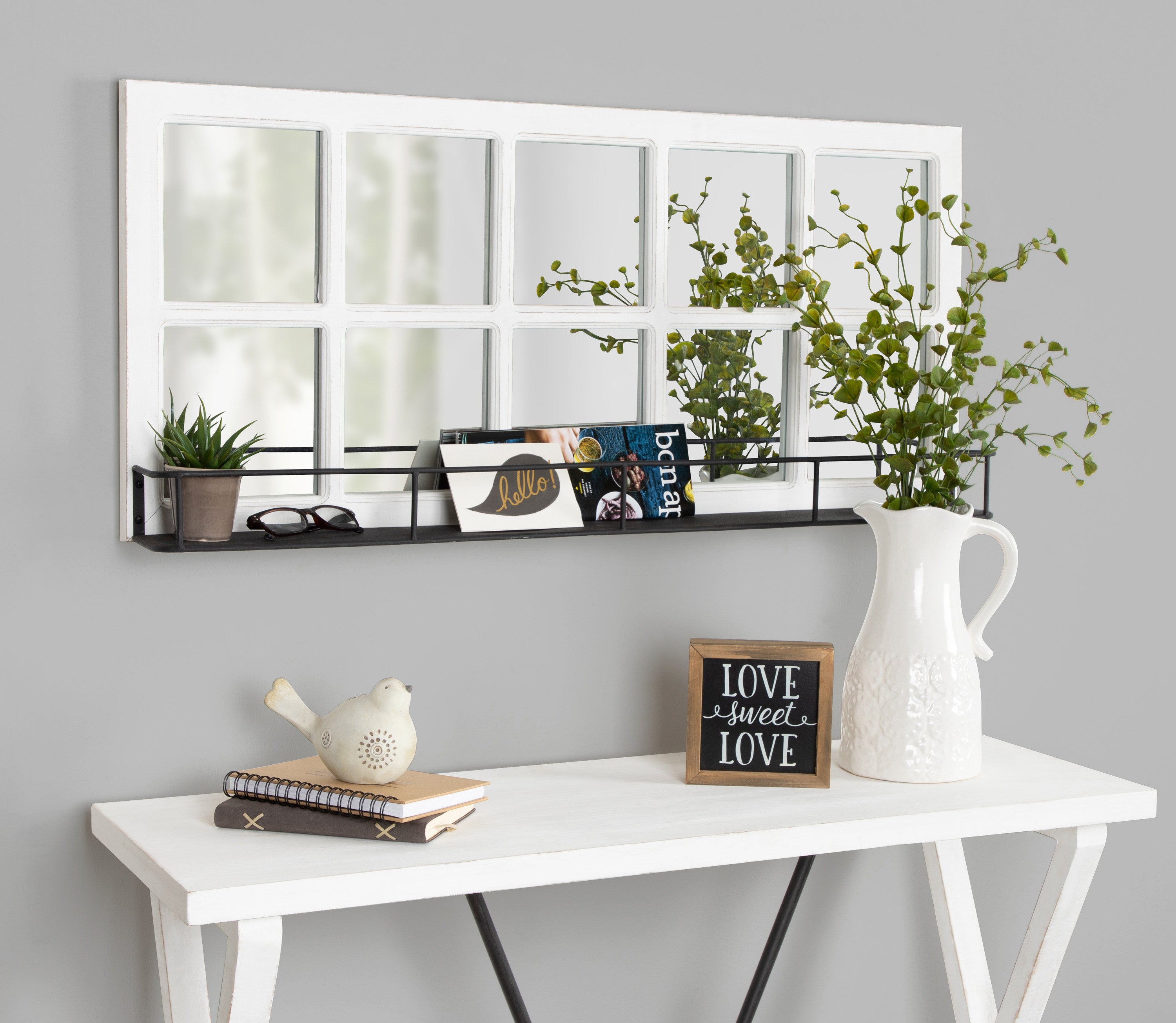 Functional Mirror White 18x40 5