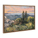 Framed Canvas 23x33 Sylvie Dark Gold 1