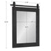 Rectangle Mirror Black 22x30 5