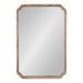 Scallop Mirror Rustic Brown 24x36 2