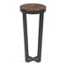 Drink Table Brown Gray 10x10x22 3