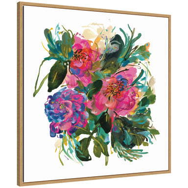 Framed Canvas 30x30 Sylvie Natural 1