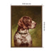 Framed Canvas 18x24 Sylvie Walnut 2