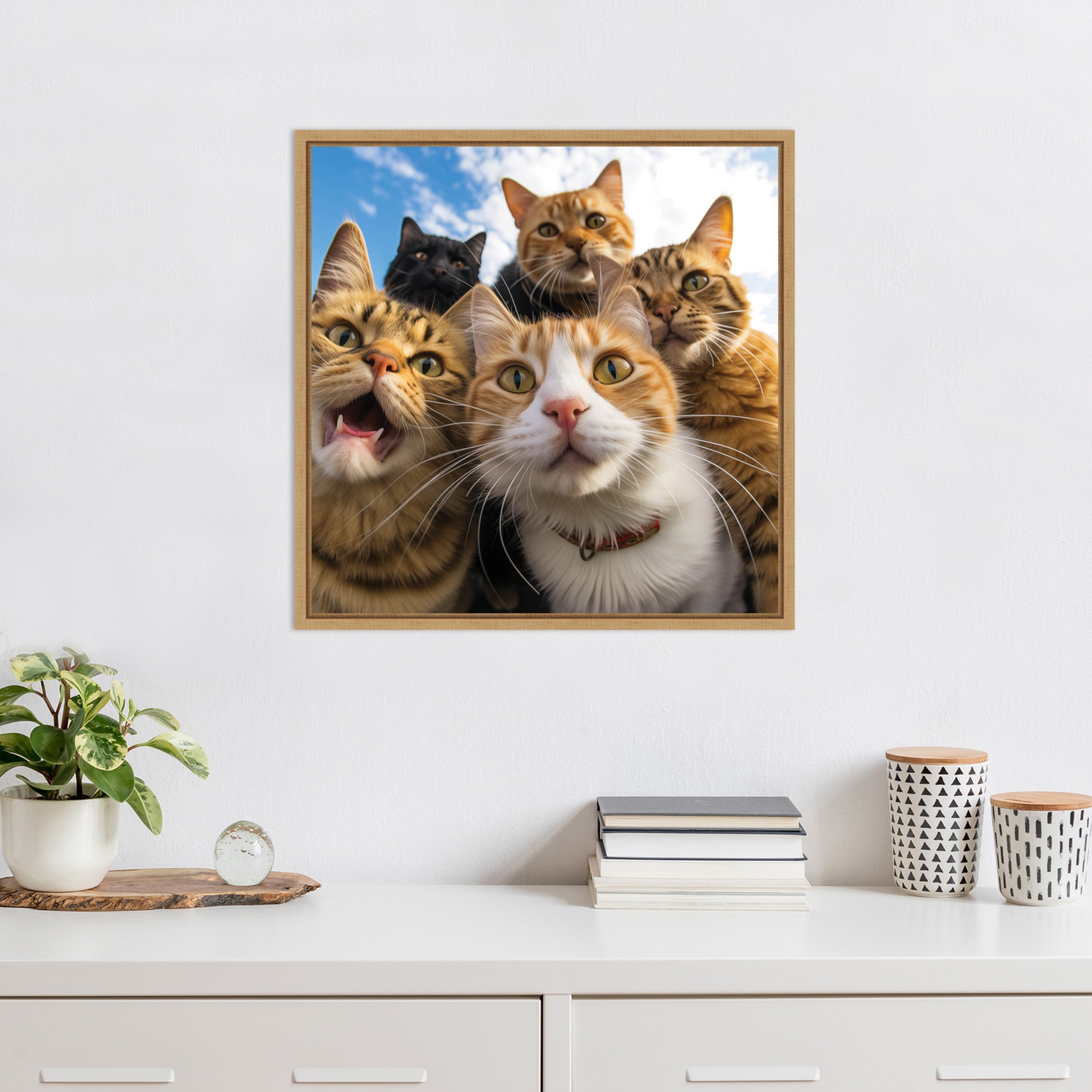 Funny Cat Selfie by The Creative Bunch Studio