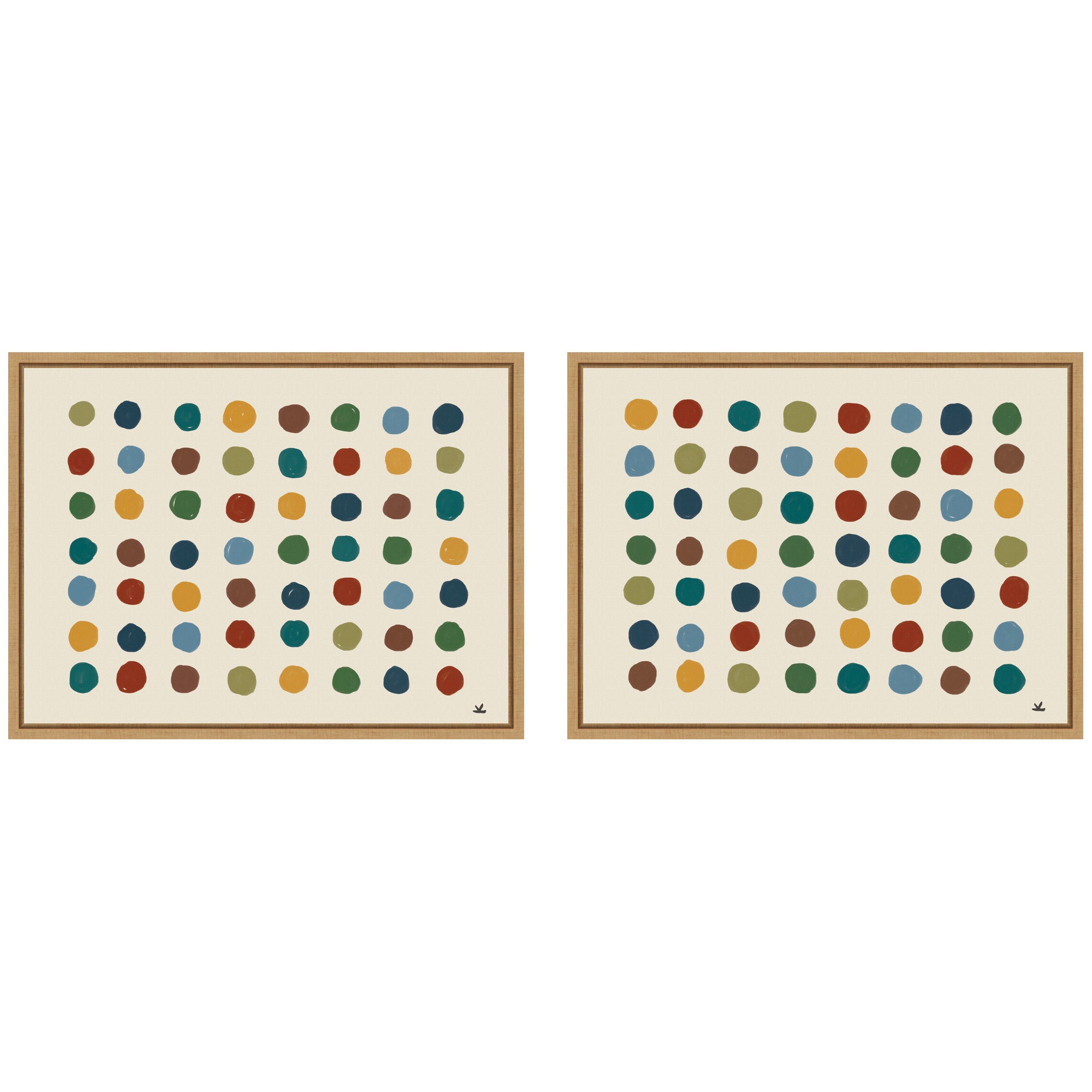 Meditation No.3 2 Piece Framed Canvas Wall Art Set by Kelly Knaga