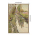 Framed Canvas 23x33 Sylvie Dark Gold 2