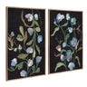 Sylvie Foliage I and Foliage III Framed Canvas Art Set by Nikita Jariwala