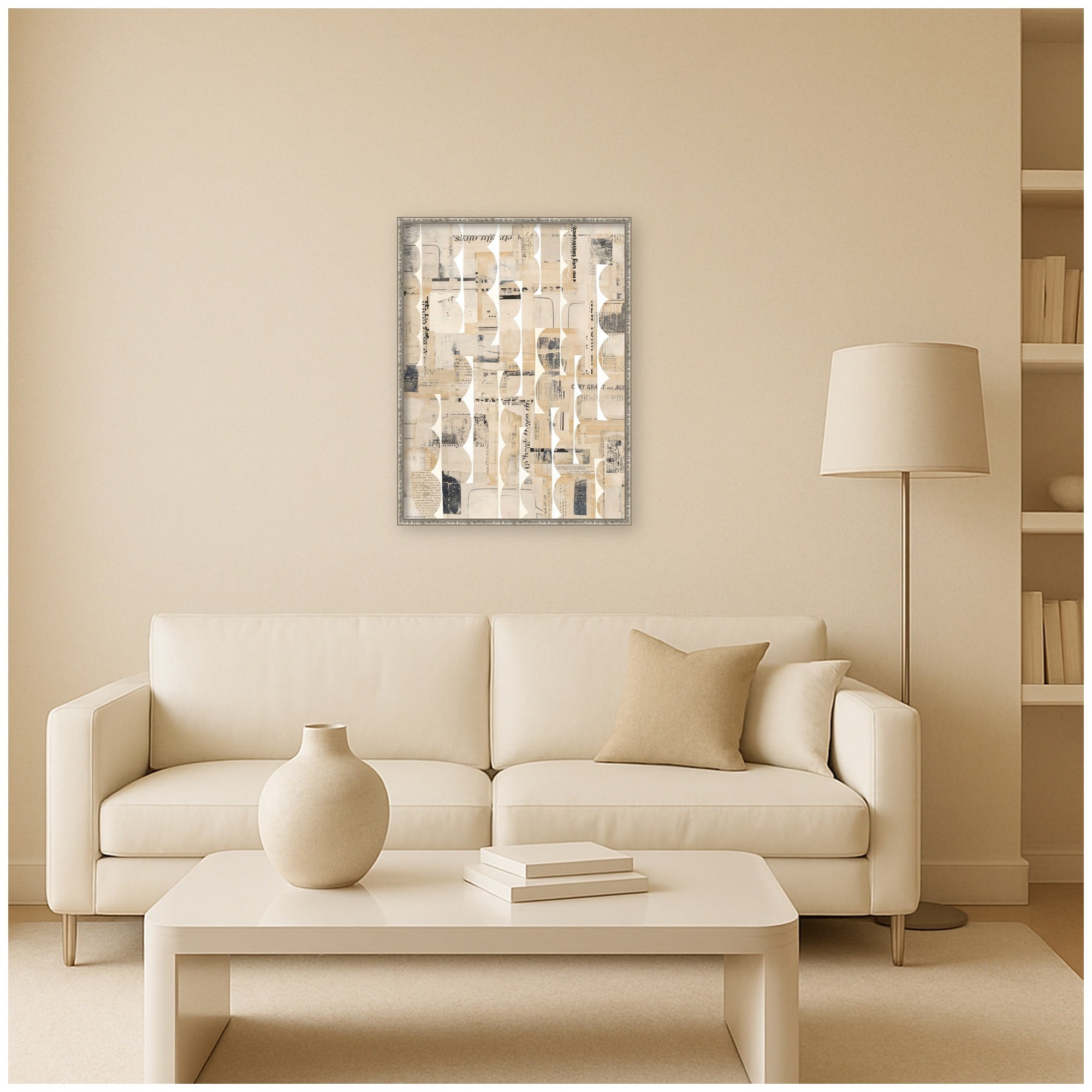 Mounted Canvas 25x33 Belvedere Silver 7
