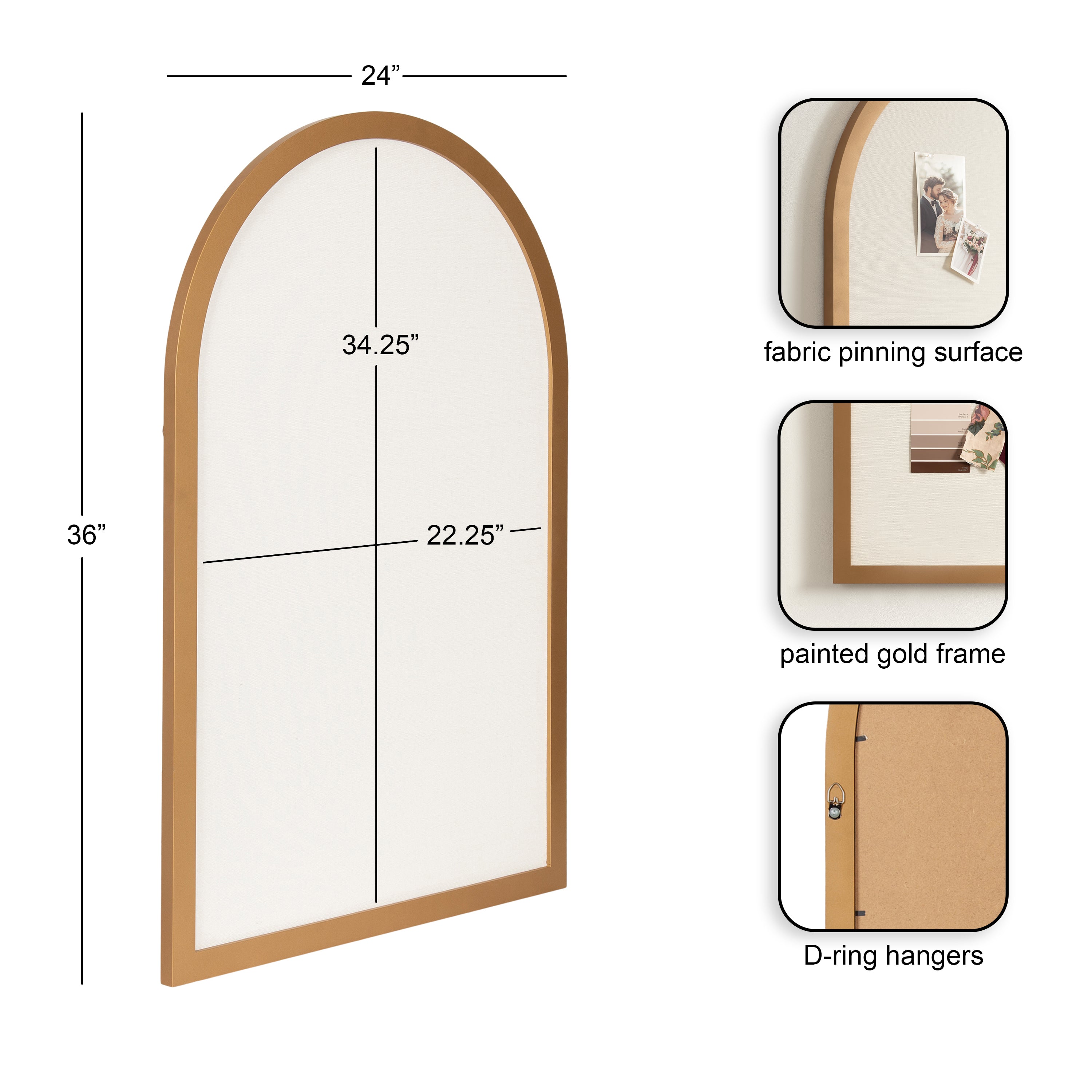 Holbrook Arch Pinboard