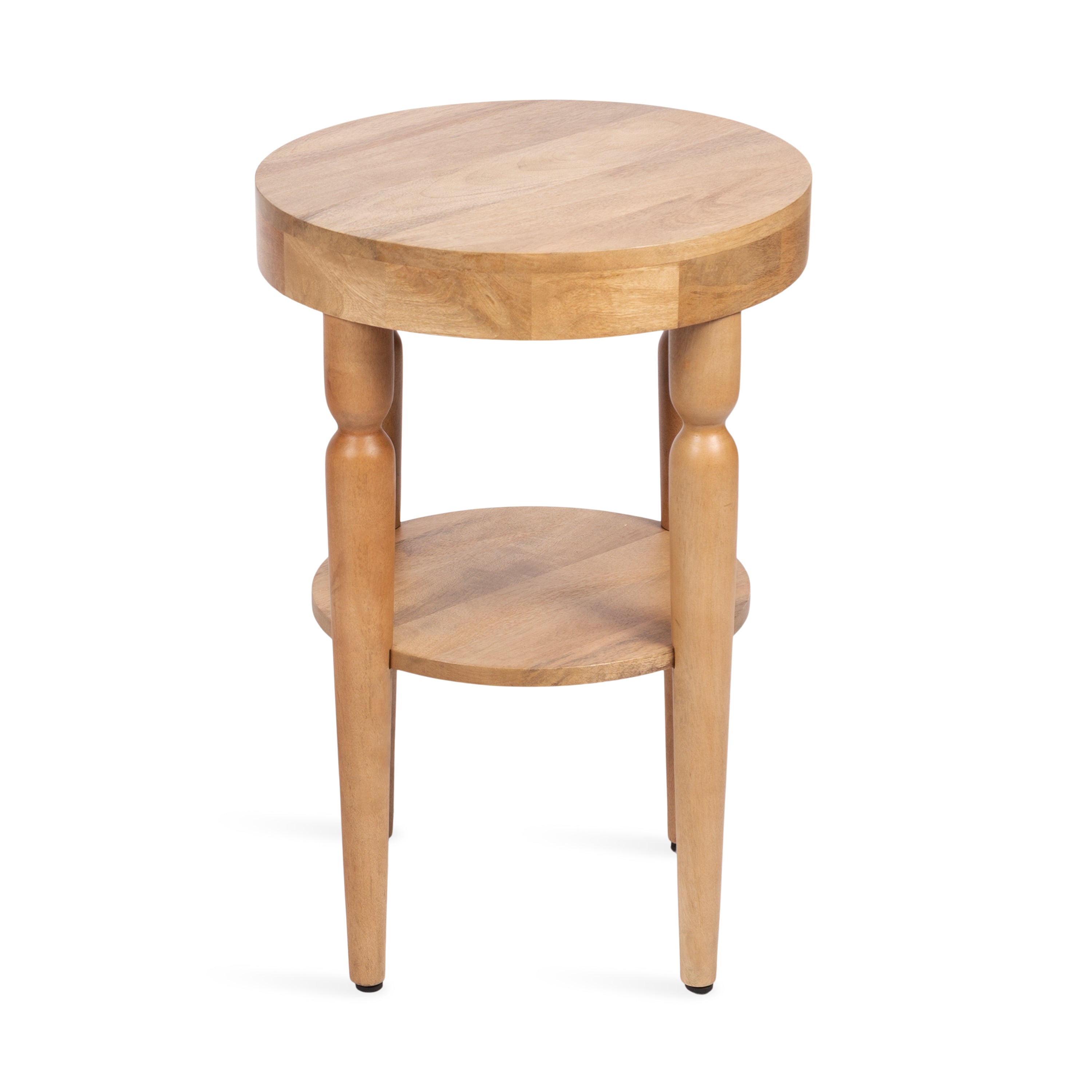Side Table Natural Biscuit 16x16x24 5