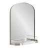 Peyson Framed Arch Mirror with Shelf