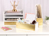 Letter Tray White 13x9x10 4
