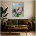 Framed Canvas 32x42 Sylvie Beaded Dark Gold 5