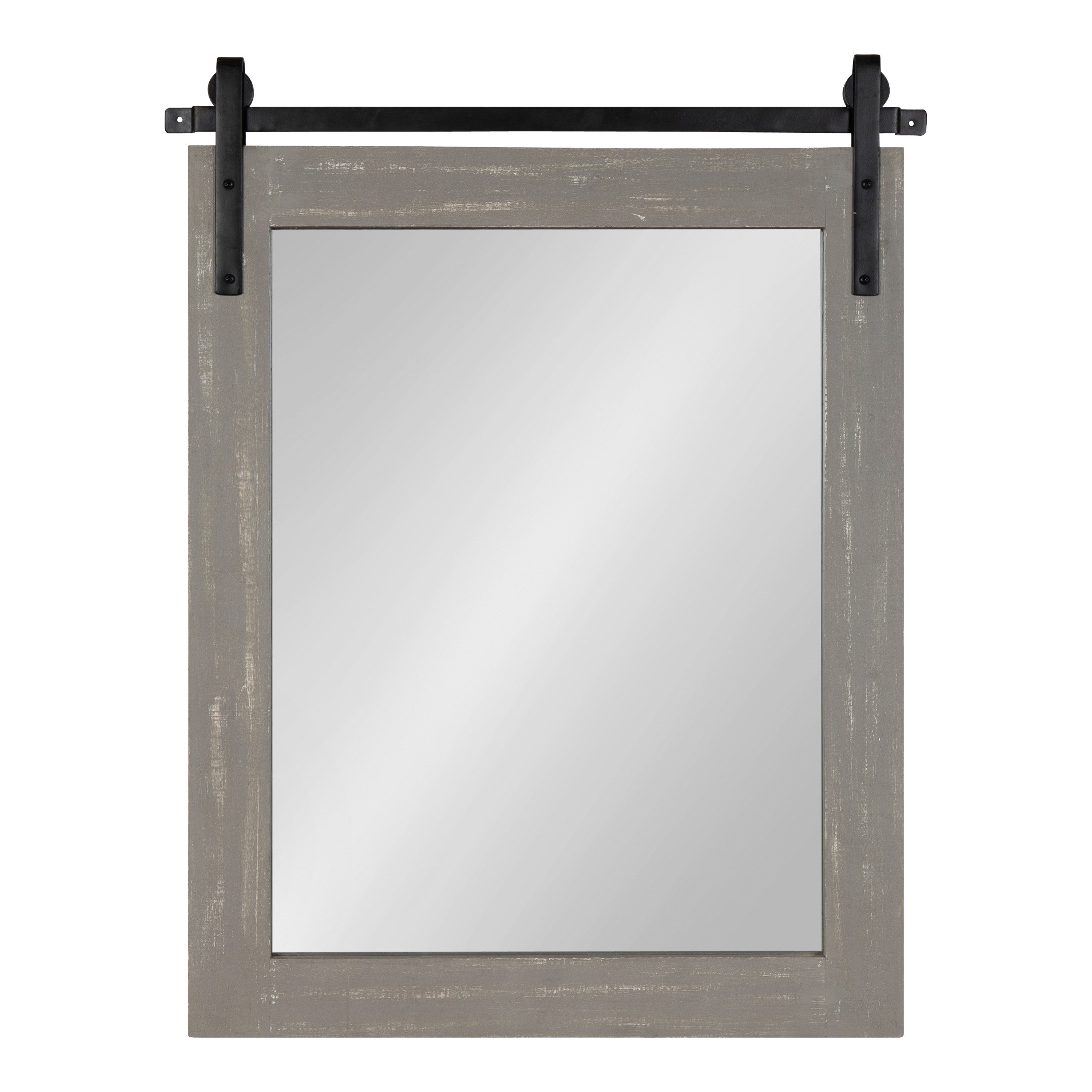 Rectangle Mirror Gray 22x30 3