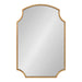 Scallop Mirror Gold 20x30 2