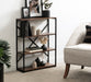 Accent Shelf Natural Black 24x32x9 8