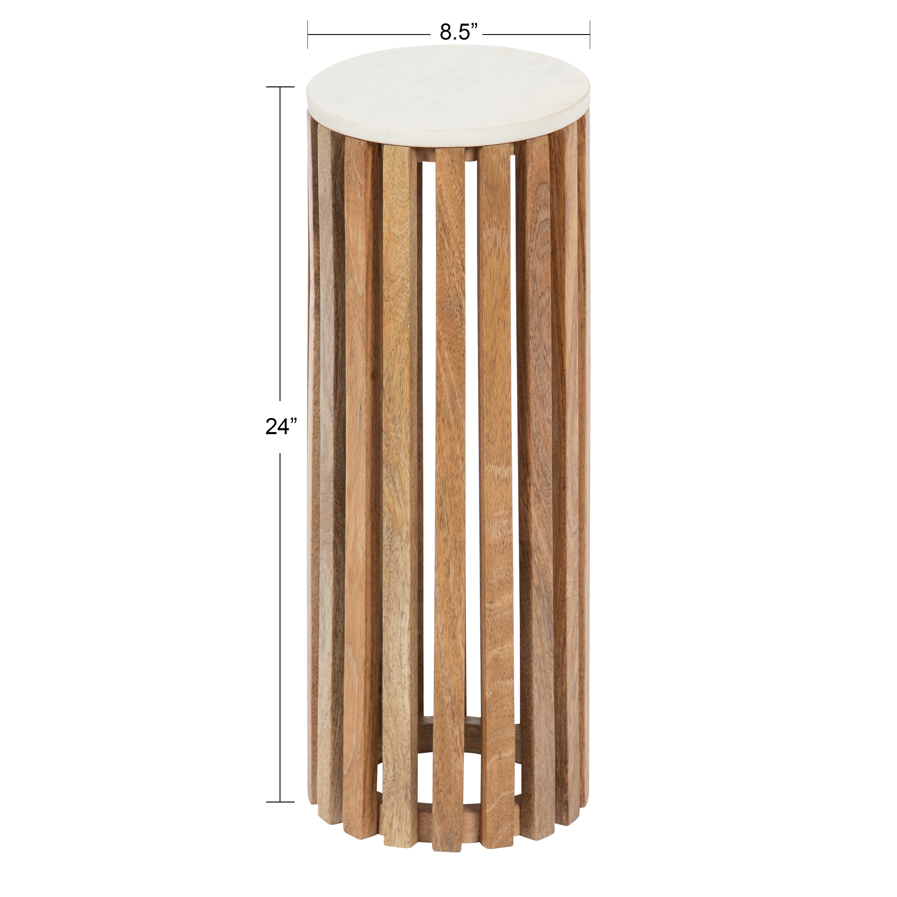 Drink Table Natural 9" Diameter 2