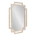 Scallop Mirror White 27x40 1