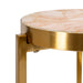 Drink Table Pink Gold 9x9x23 4
