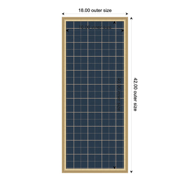 Pinboard Florence Gold 18x42 2