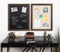 Pinboard Walnut Brown 23x29 5
