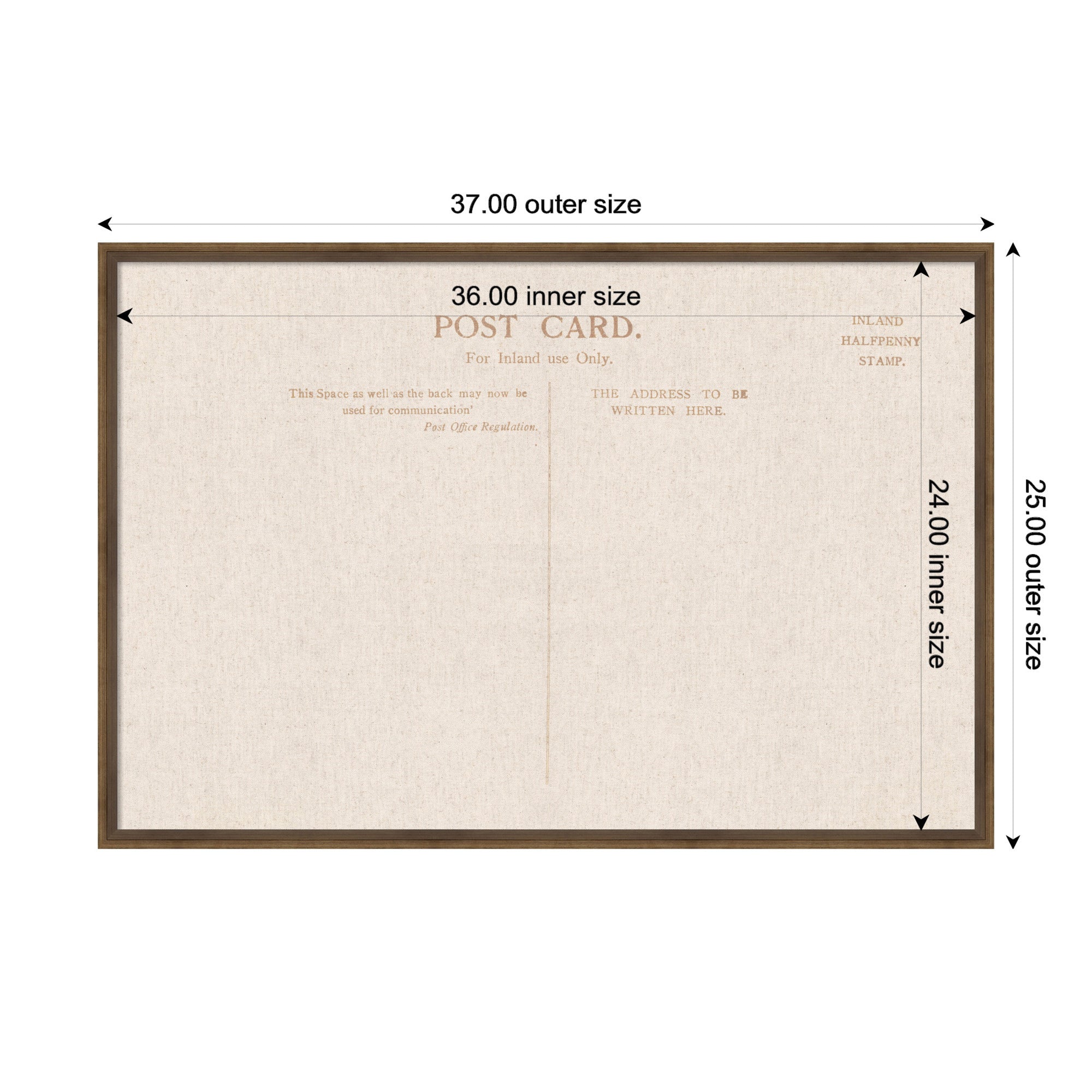 Pinboard Lucie Light Bronze 37x25 2