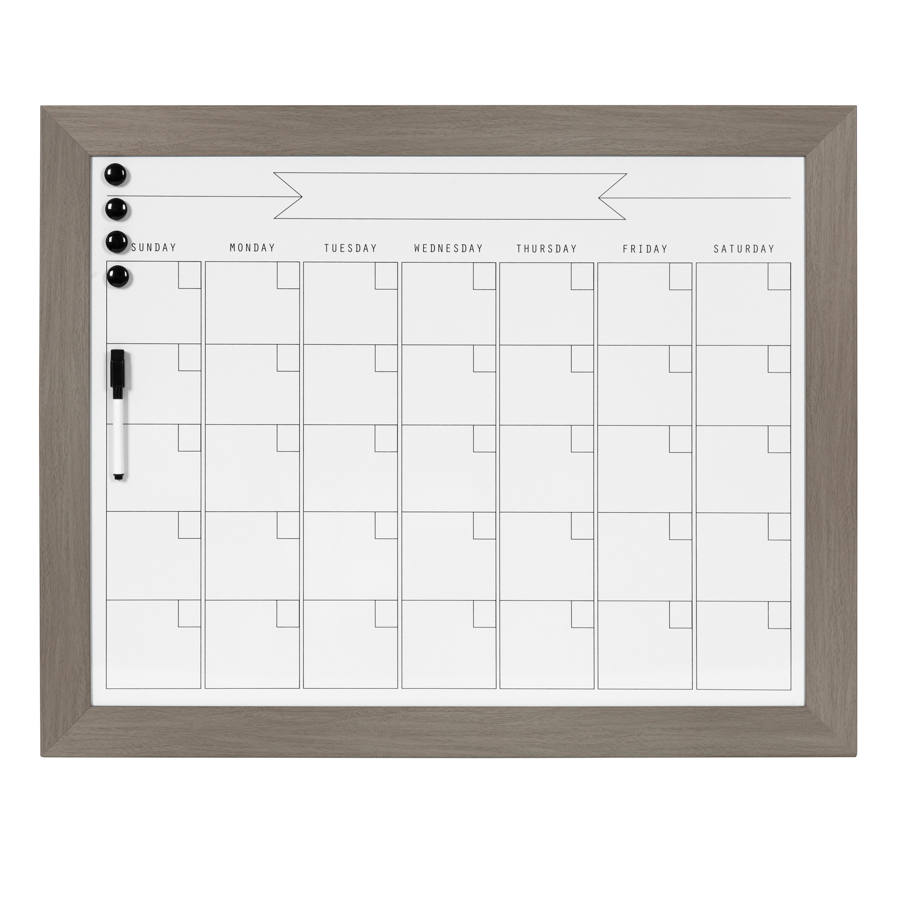 Monthly Calendars Gray 23x29 1