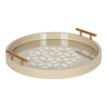 Caspen Round Decorative Tray