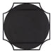 Scallop Mirror Black 28x28 4