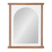 Arch Mirror Rustic Brown White 22x28 2