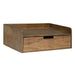 Floating Side Table Rustic Brown 18x12x7 1