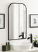 Arch Mirror Black 20x34 6