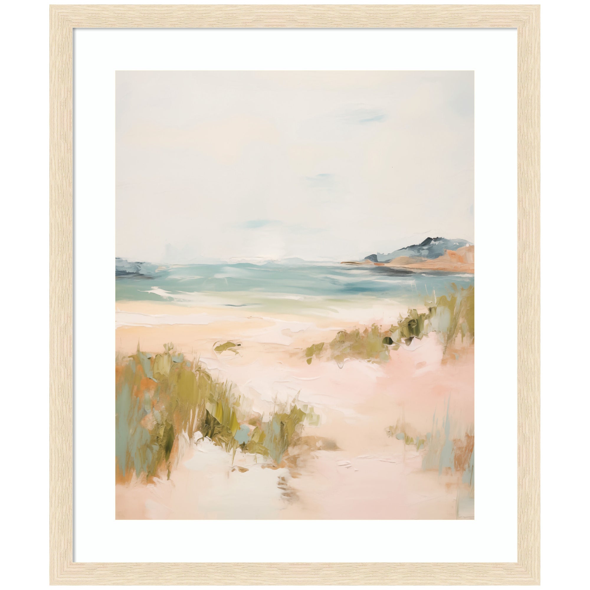 Tranquil Landscape V expansion by Amy Lighthall Framed Wall Art Print