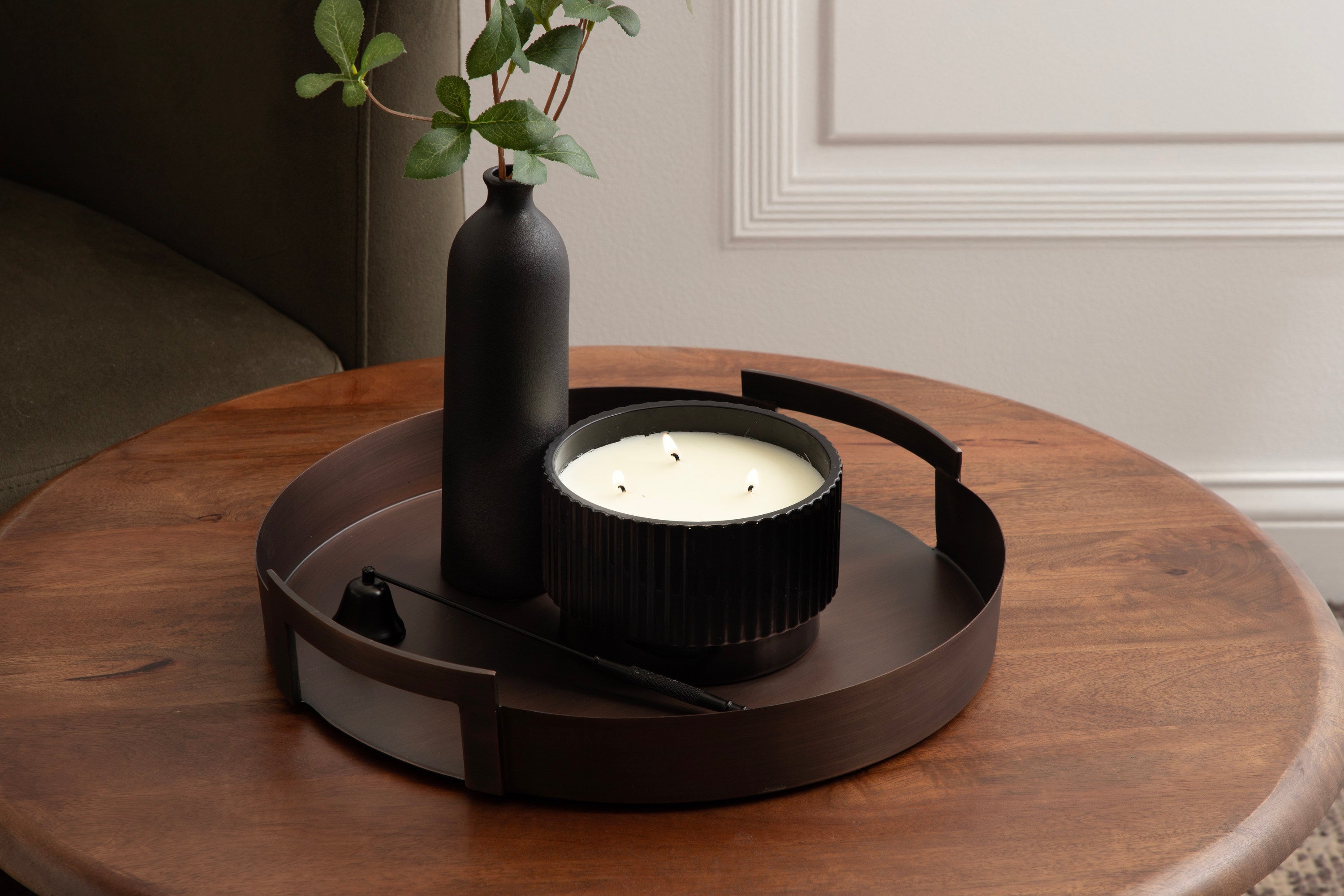 Single Tray Bronze 15" diameter 7