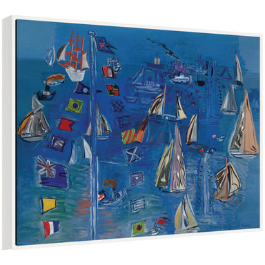 Framed Canvas 42x32 Sylvie White 1