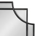 Scallop Mirror 24x36 Black 3