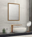 Rectangle Mirror Gold 18x24 6