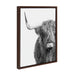 Framed Canvas Sylvie Walnut 18x24 1