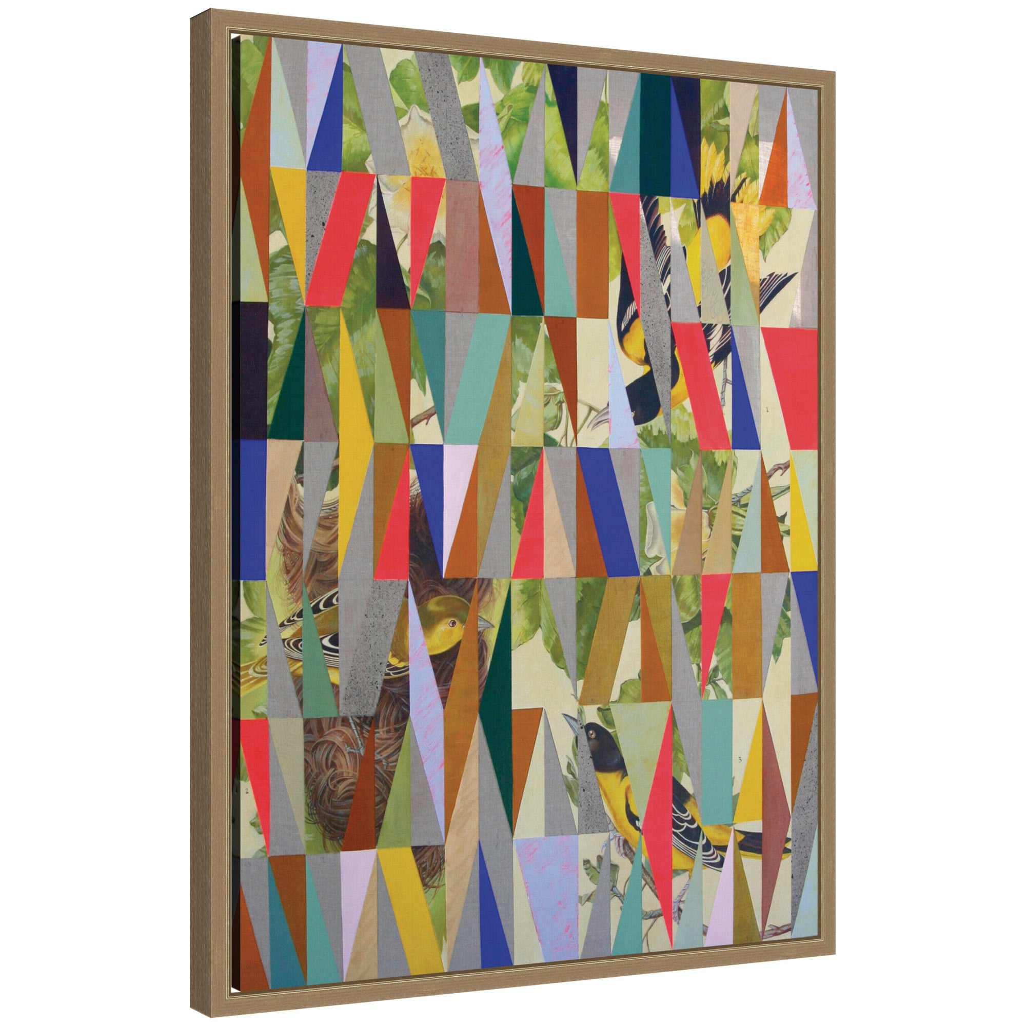Framed Canvas 18x24 Sylvie Dark Gold 1