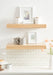 Floating Shelf 2 Piece 24 Inch Natural 7