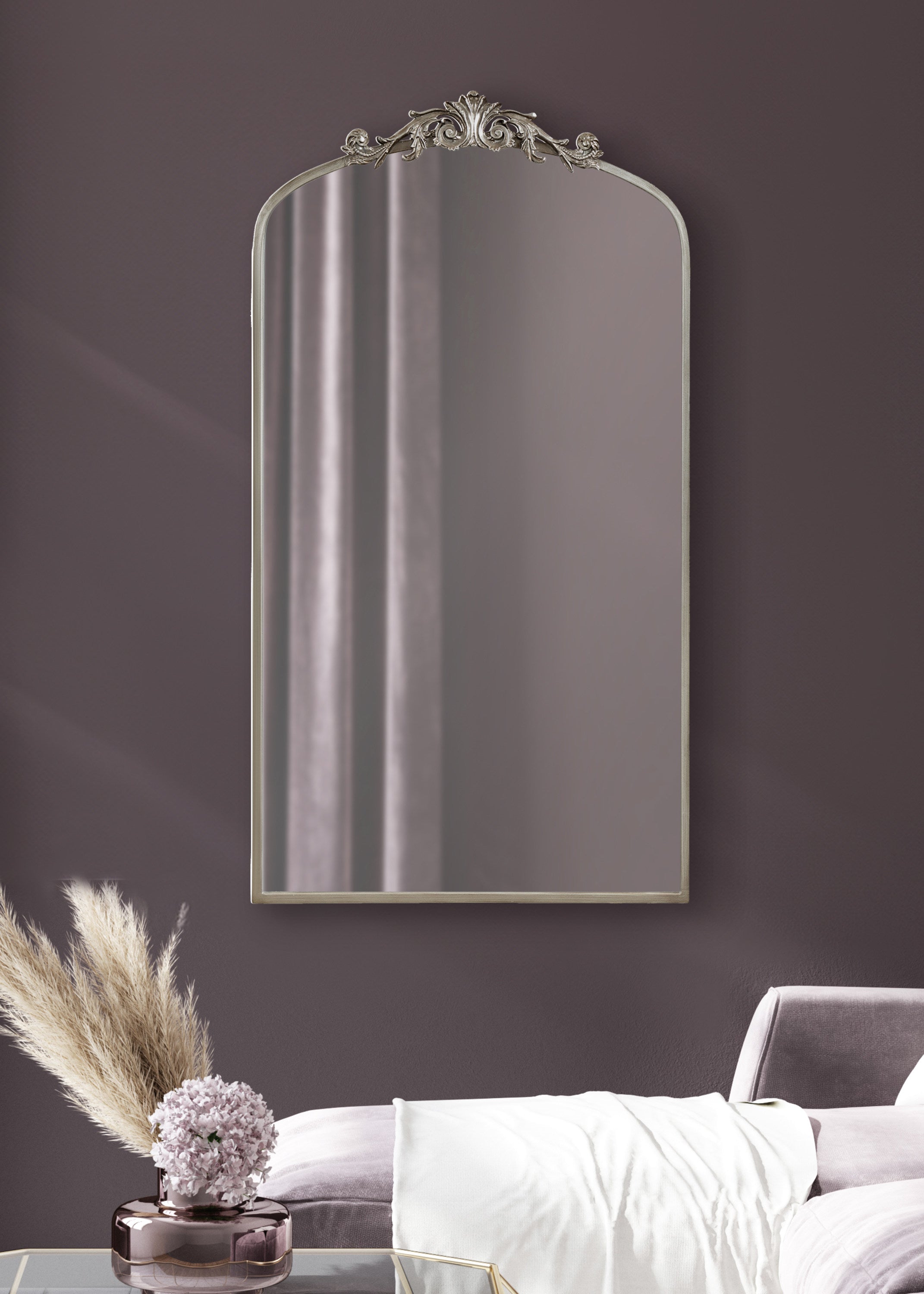Full Length Mirror 24x42 Silver 6