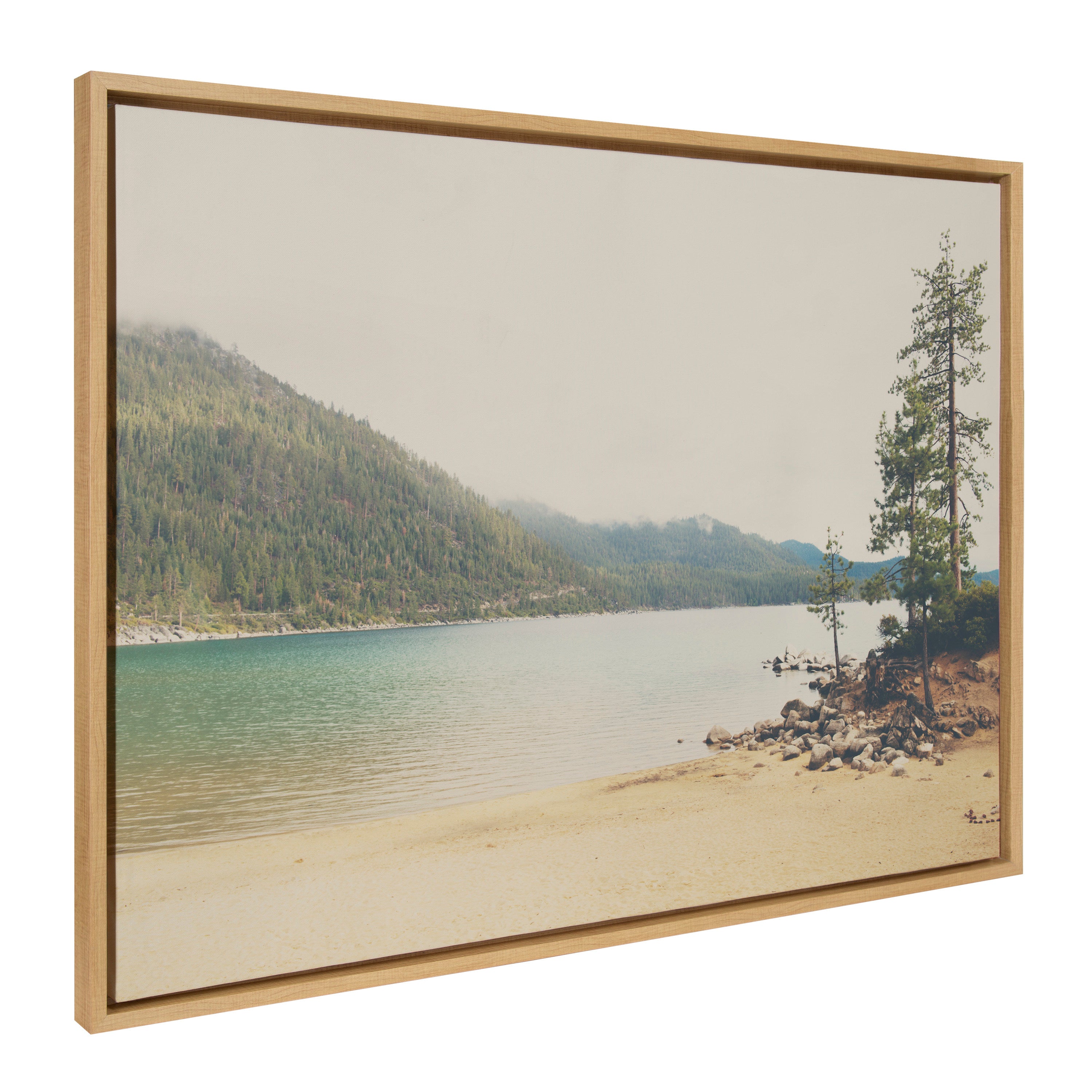Framed Canvas Sylvie Natural 28x38 1